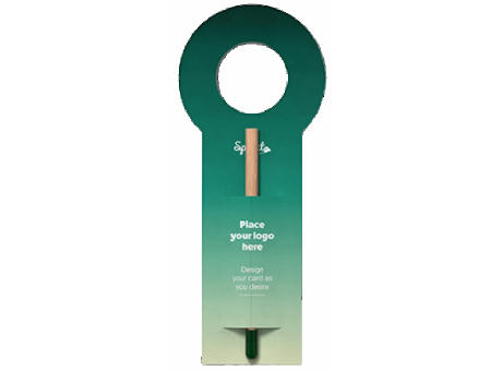 Product image SPROUT - Mini-Bleistift mit Hangertag Werbeartikel