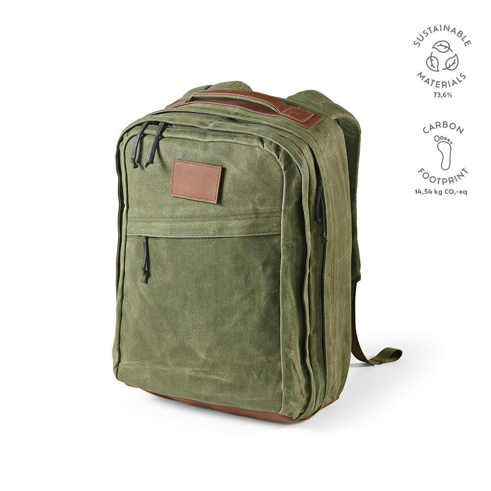 Product image Cape Town 27L Rucksack recy. Baumwolle 230gsm für Laptops bis 17" Werbeartikel