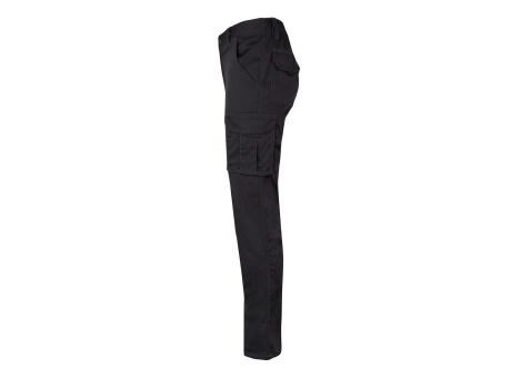 VL LUGH. Multi-Pocket-Stretchhose (240 g/m²) aus Baumwolle (46 %), EME (38 %) und Polyester (16 %) Werbeartikel