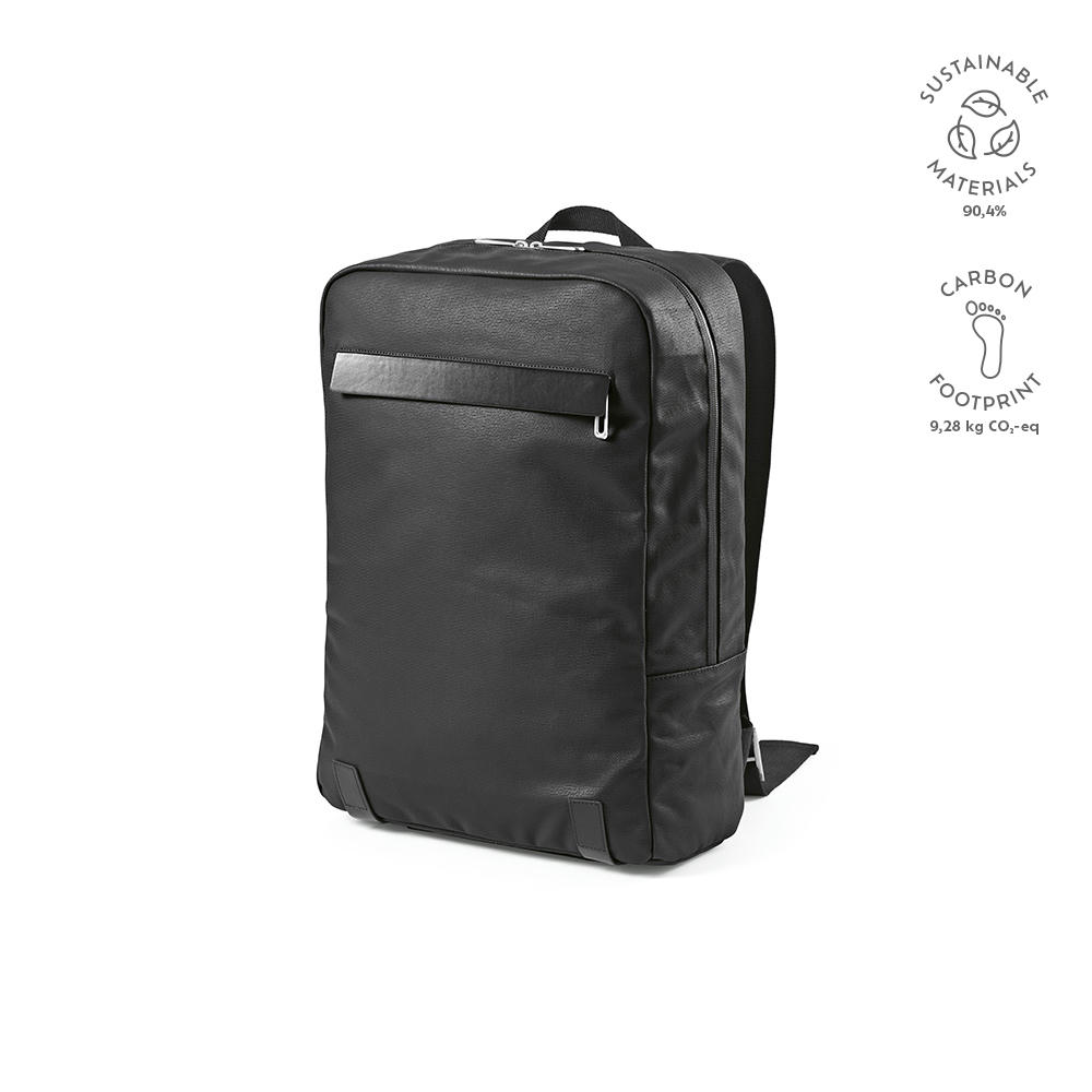 Vienna Laptop Rucksack 23L recy. Baumwolle 340 gsm  Werbeartikel