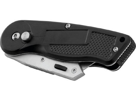 Trapezklingen-Klappmesser "Profi Cut schwarz" Werbeartikel