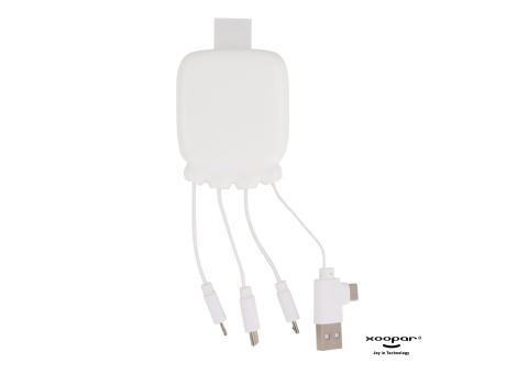 3192 | Xoopar Octopus Gamma 2 Powerbank with Bio Charging cable 3000mAh  Werbeartikel