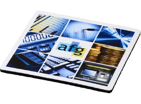 Q-Mat® quadratischer Untersetzer Werbeartikel