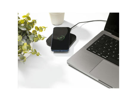 Bamboo Wireless Charger 15W tradloses Ladegerät Werbeartikel