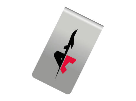 ROMINOX® Mehrweg-Büroklammer Straight Clip ohne Noppen, idealer Mailingartikel für Dokumente, bis zu 18 Seiten Klemmkraft Werbeartikel