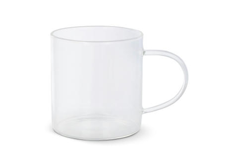 Kaffeeglas mit Griff Vardez 300 ml bedrucken