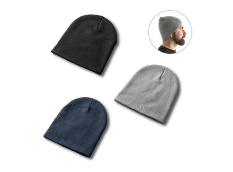 Product image HAWK. Unisex-Mütze aus recyceltem Polyester (100% rPET) Werbeartikel