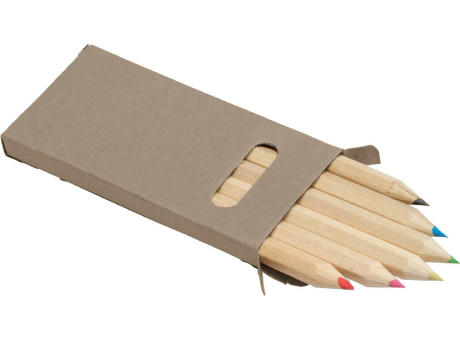 Buntstifte-Set 6-tlg. Gigi bedrucken