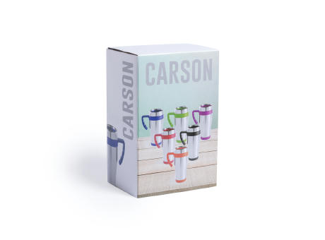 Wärme Tasse Carson bedrucken