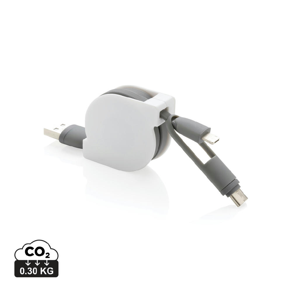 Product image 3-in-1 ausziehbares Kabel Werbeartikel