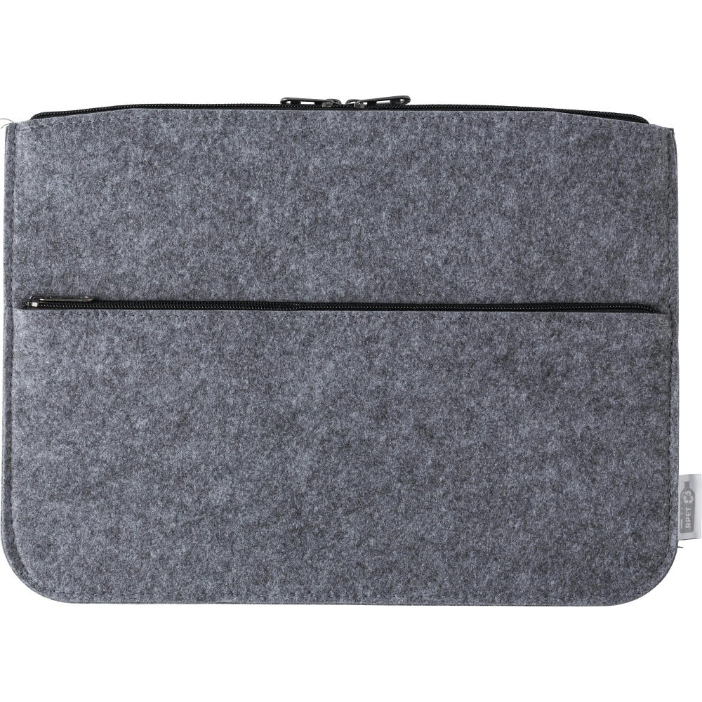 Product image rPET Laptop-Tasche Emilia aus Filz Werbeartikel
