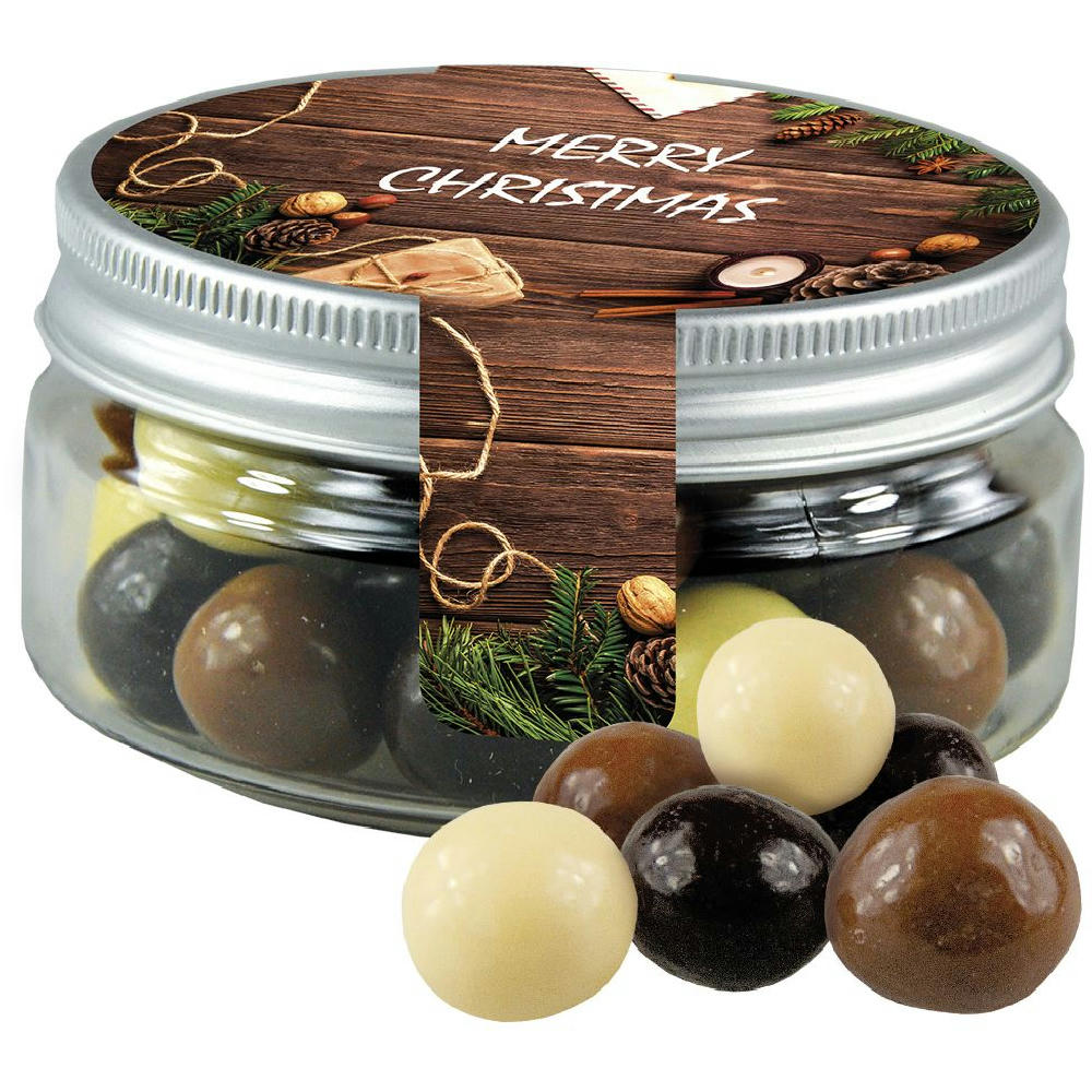 Knusperkugeln-Mix, ca. 40g, Sweet Dose Mini Werbeartikel