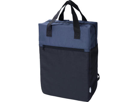 rPET-Polyester (600D) Rucksack Olive bedrucken