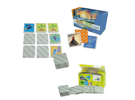 Memo-Spiel - Digitaldruck 4/4-c Werbeartikel