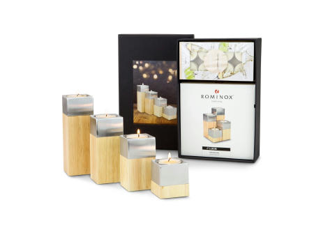 Product image Geschenkset / Präsenteset: Kerzen-Quartett Werbeartikel