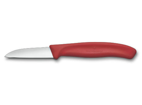 Product image Swiss Classic, Gemüsemesser, 6cm, gerade, schwarz Werbeartikel