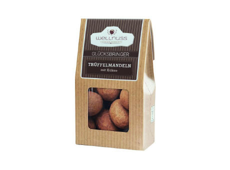 Premium Snacks in der Mini-Faltschachtel Werbeartikel