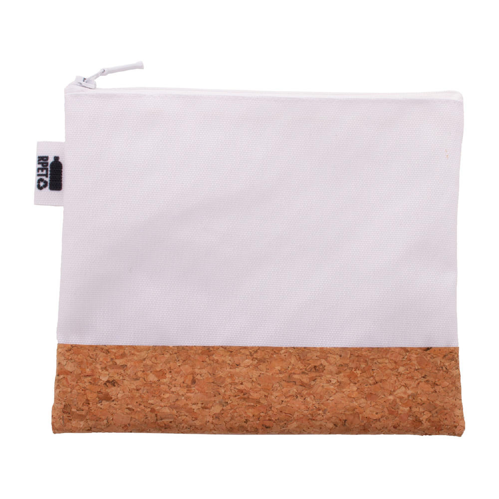 Individuelle Kosmetiktasche CreaBeauty Cork M RPET Werbeartikel