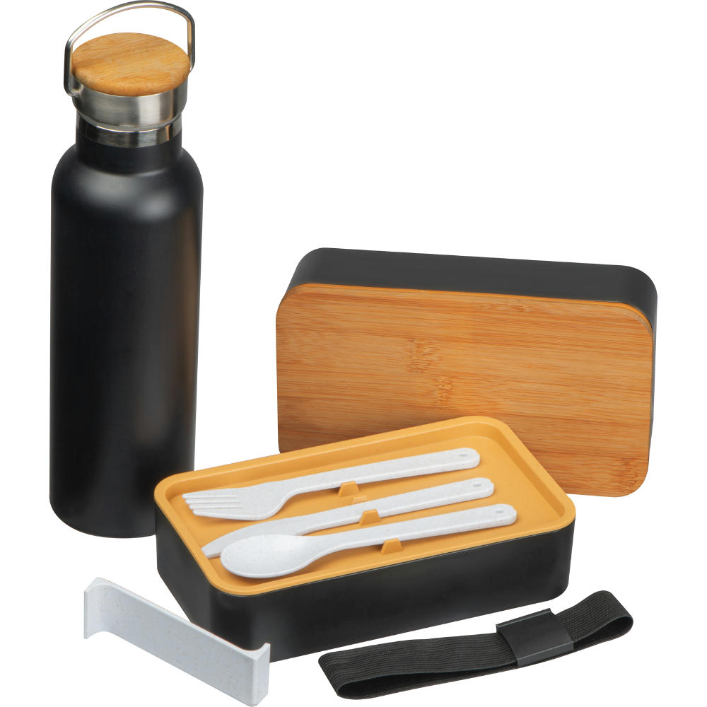 Product image Set aus Lunchbox und Trinkflasche Werbeartikel