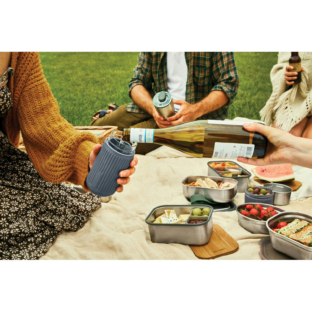 Black+Blum Glas-Reisebecher 340ml Werbeartikel