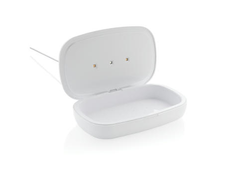 UV-C Sterilisations-Box mit 5W Wireless Charger Werbeartikel