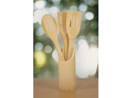 COOKING TIME - Kochlöffel-Set Werbeartikel