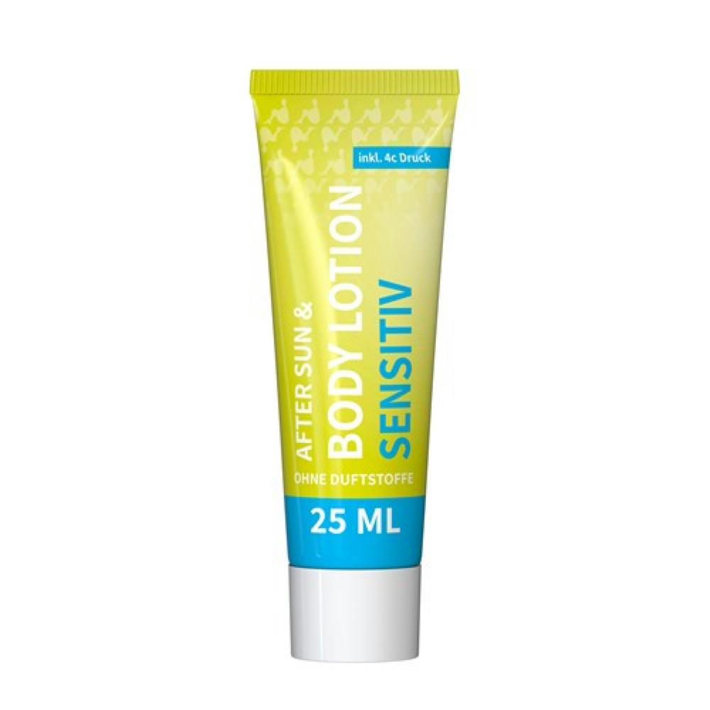 25 ml Tube - Body & After Sun Lotion (sensitiv) - FullbodyPrint Werbeartikel