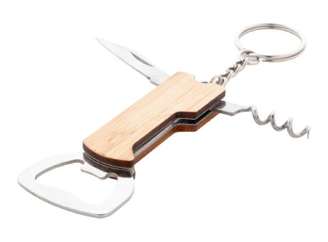 Schlüsselanhänger mit Flaschenöffner Sukubo Mini bedrucken