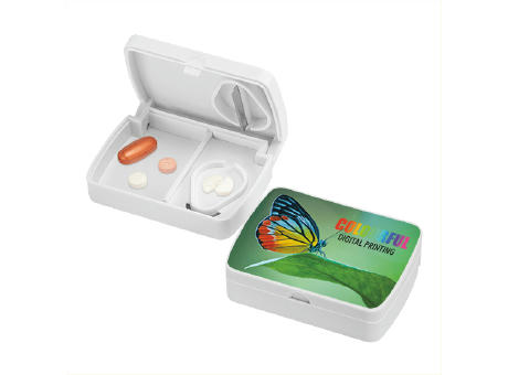 Pillendose "Omega" Werbeartikel