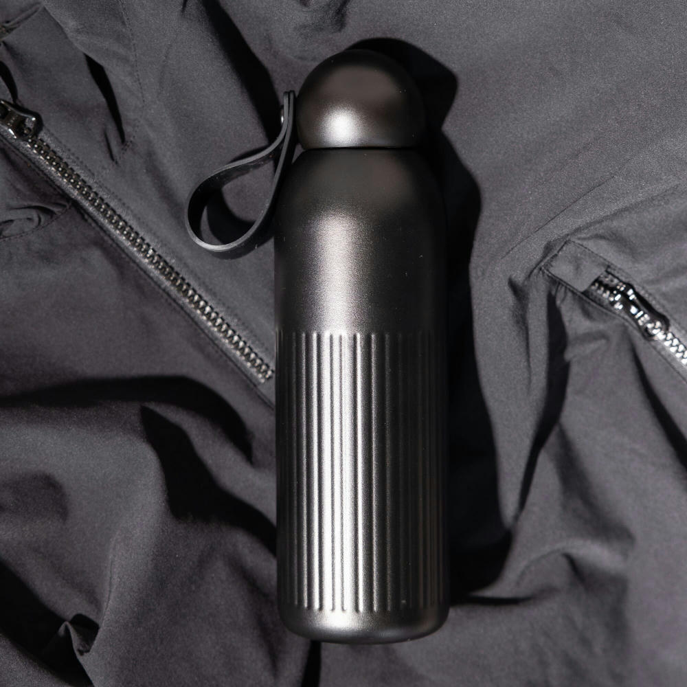 Sagaform Tekla Stahlisolierflasche (recycelt) 500 ml Werbeartikel