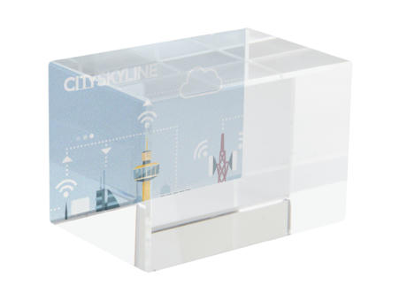 Glas-Quader Lexington Werbeartikel