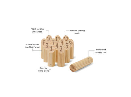 VINGA Muge Mini Zahlen-Spiel Werbeartikel