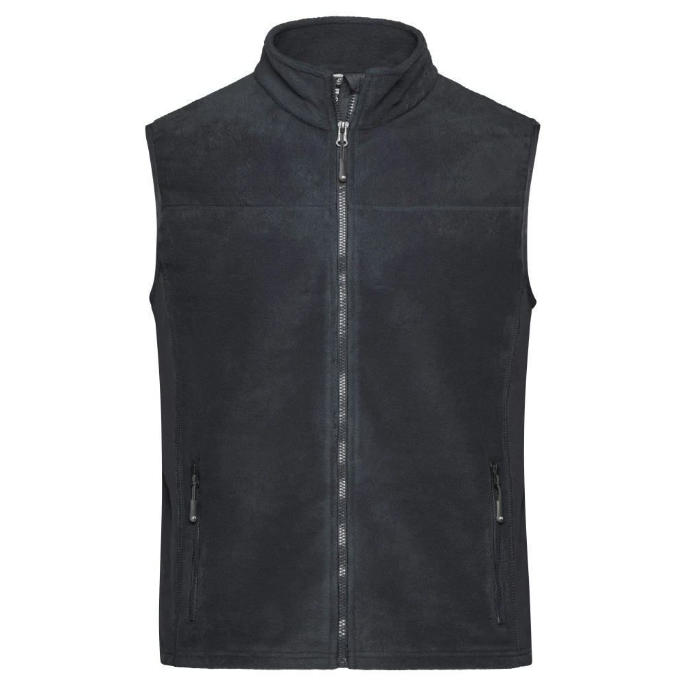 Product image Men's Workwear Fleece Vest - STRONG - - Strapazierfähige Fleeceweste im Materialmix Werbeartikel