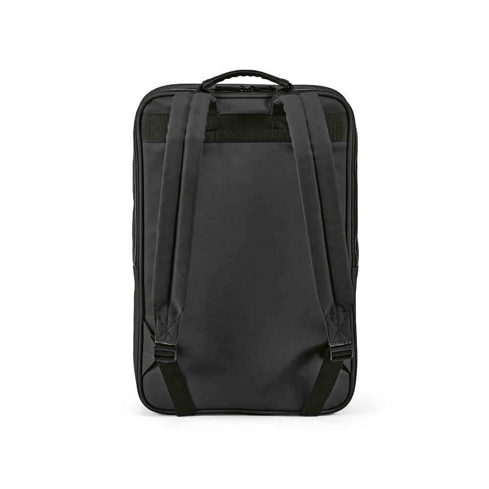 Amsterdam Laptop Rucksack 16L recy. PU  Werbeartikel