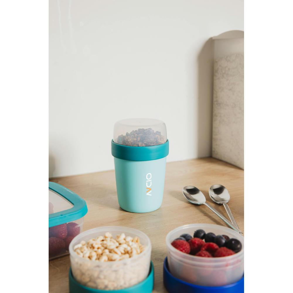 Day to Day Muesli Jug 400 ml Joghurtbecher Werbeartikel