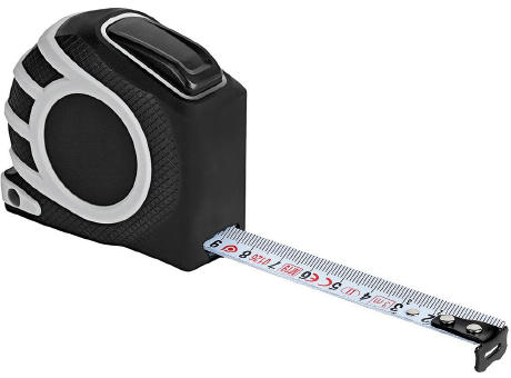 Automatik-Bandmaß "Speed Tape 3 M grau" bedrucken