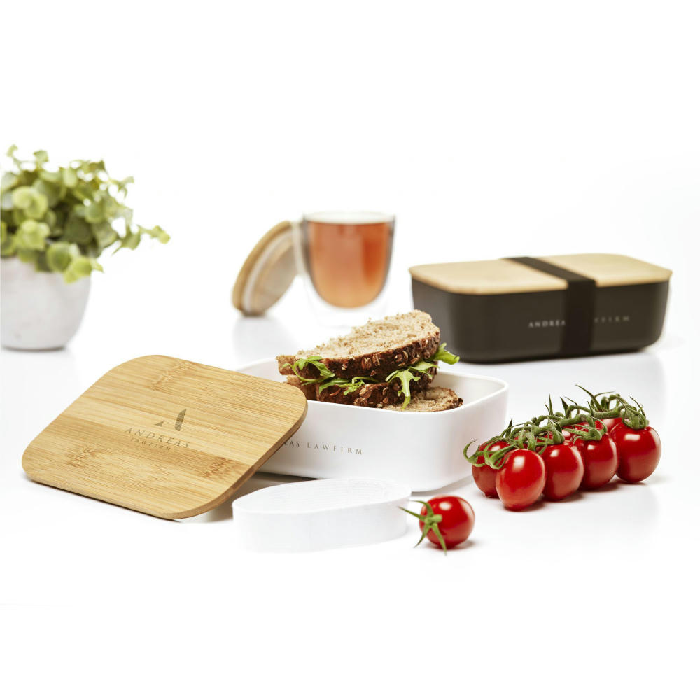 Midori Bamboo Lunchbox Werbeartikel