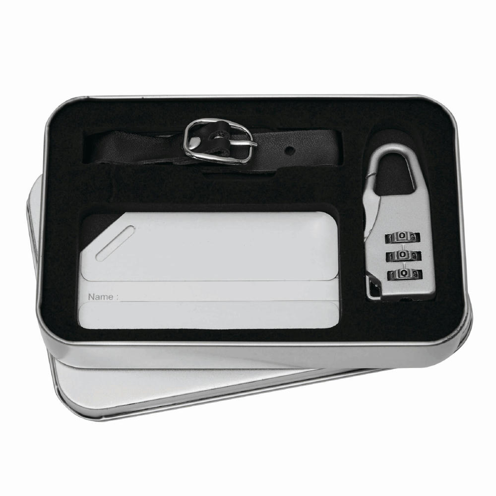 Product image FAR AWAY - Gepäckanhänger-Set Werbeartikel