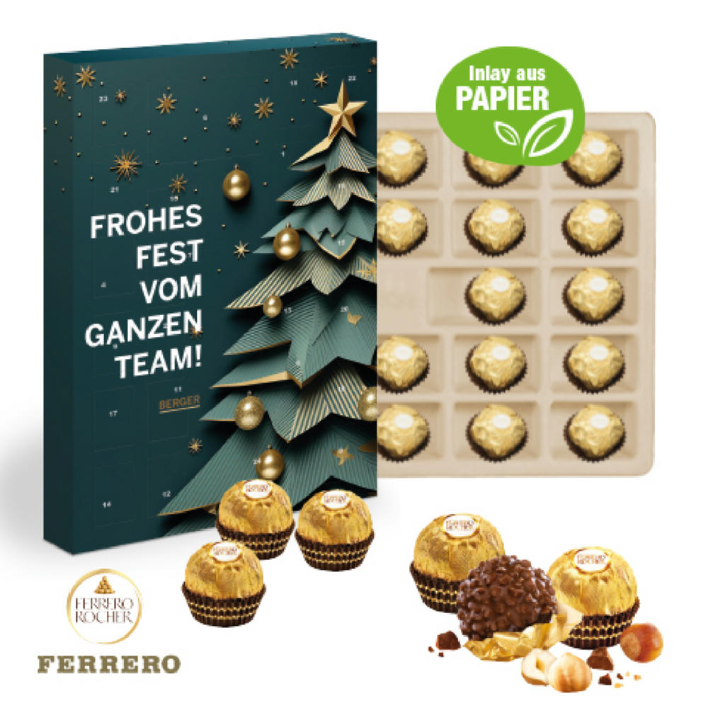 Wand-Adventskalender Ferrero Rocher Werbeartikel