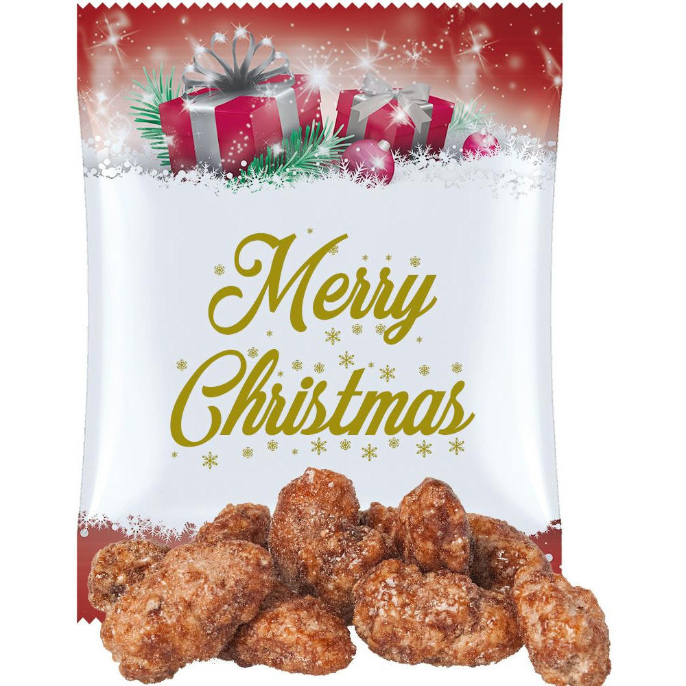Product image Feuergebrannte Mandeln, ca. 15g, Midi-Tüte Werbeartikel