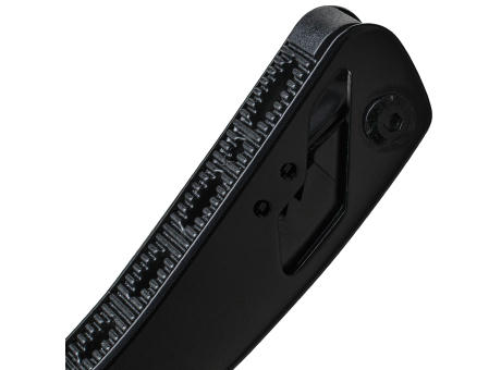 Schwarzes Aluminium-Multitool Ariane Werbeartikel