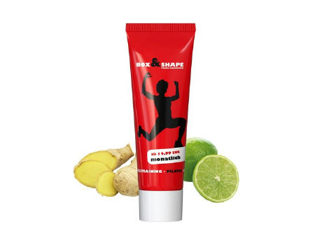 25 ml Tube - Duschgel Ingwer-Limette - FullbodyPrint Werbeartikel