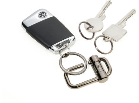 TROIKA Schlüsselanhänger 2-WAY KEY Werbeartikel