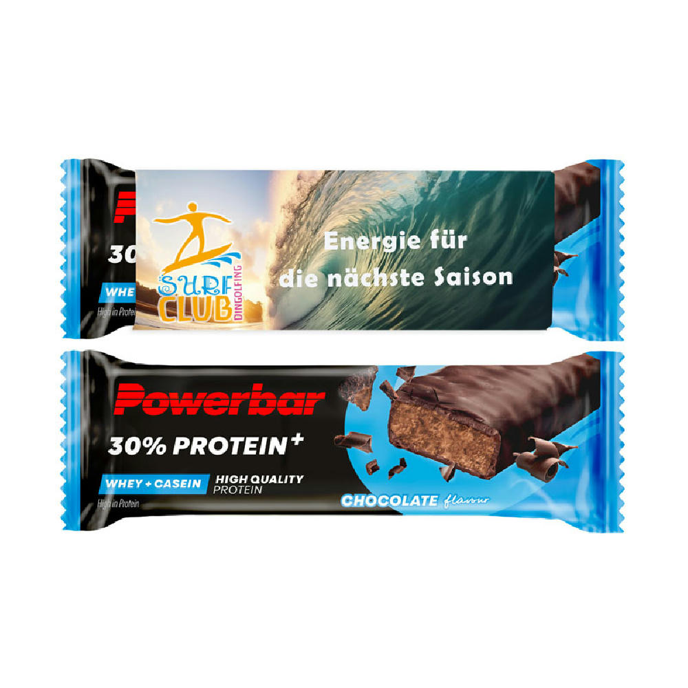 Product image Powerbar im Werbeschuber - 30% Protein+ (Veggie) Werbeartikel