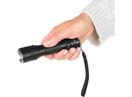 Aufladbare LED Leuchte "Nova Light 1200 L silber" Werbeartikel