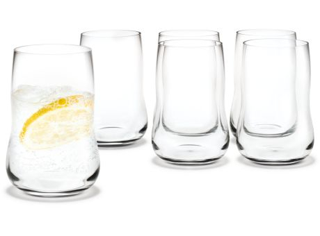 Holmegaard Future Glas 6er Set 25cl bedrucken