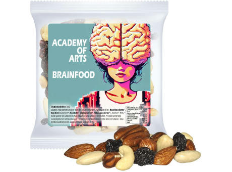 Product image Studentenfutter, ca. 30g, Express Maxi-Tüte mit Etikett Werbeartikel