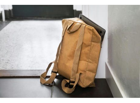 Laminierter Papierrucksack mit Isolierfunktion Samanta bedrucken