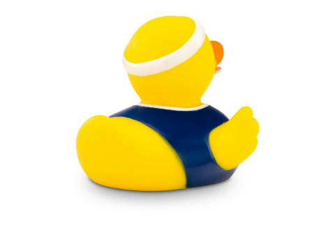 Werbeente Fritz Freistoß - Trikot Blau Werbeartikel