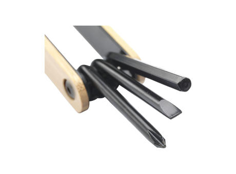 Bamboo Black Tool Werkzeugset Werbeartikel